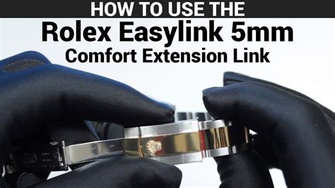 folding oysterclasp with easylink 5 mm comfort extension link